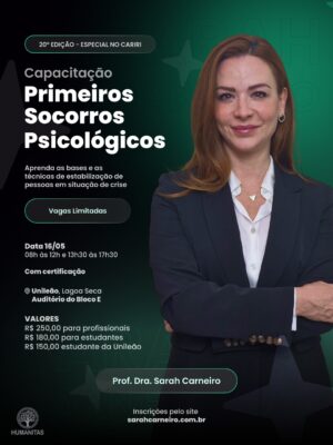Primeiros Socorros Psicológicos - PRESENCIAL